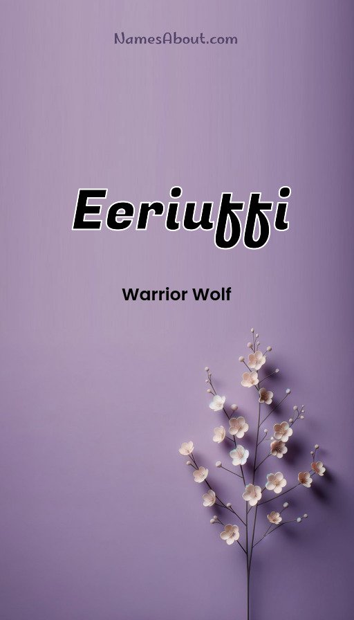Meaning of Eeriuffi