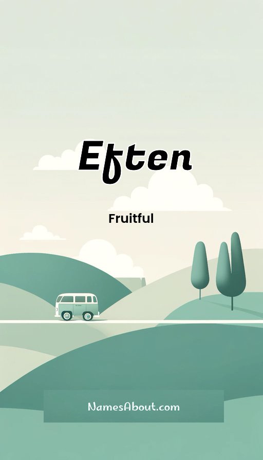 Meaning of Eften