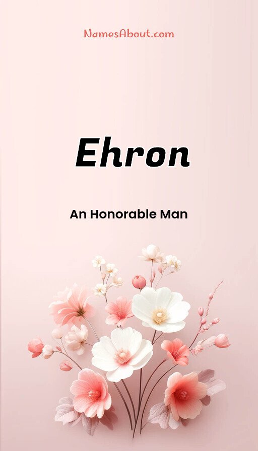 Meaning of Ehron