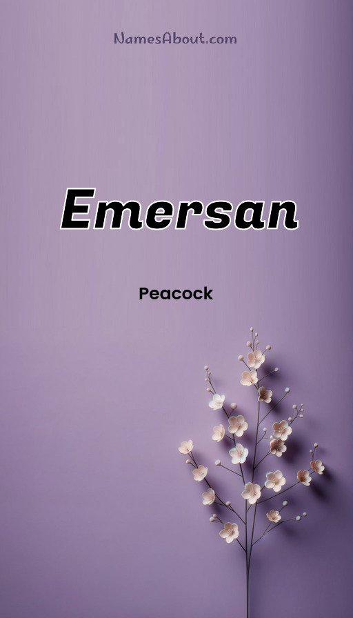 Meaning of Emersan