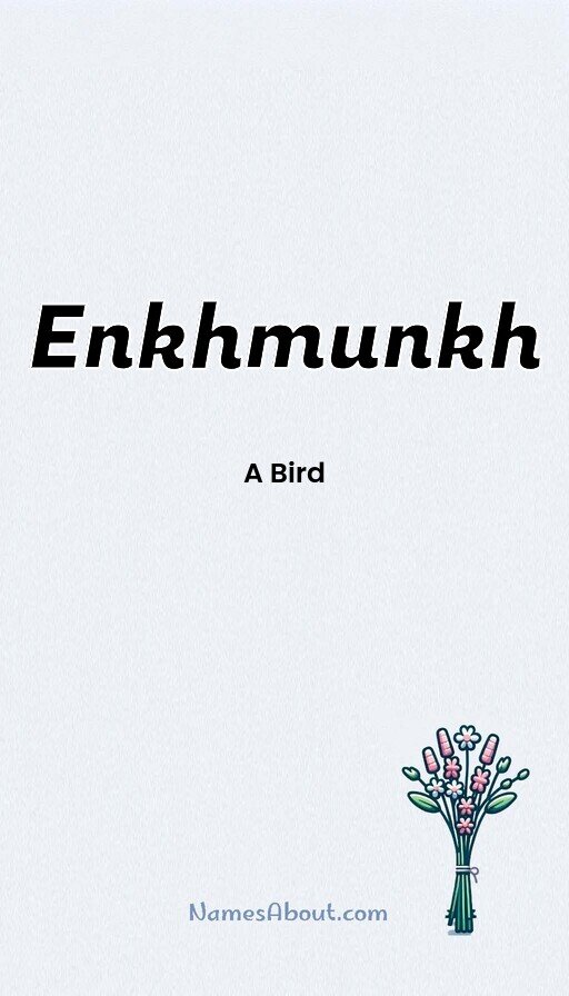 Meaning of Enkhmunkh