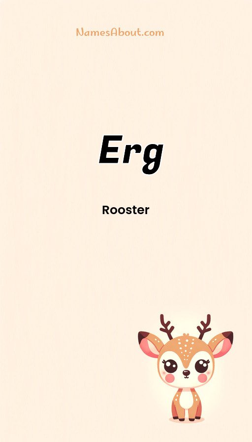 Meaning of Erg