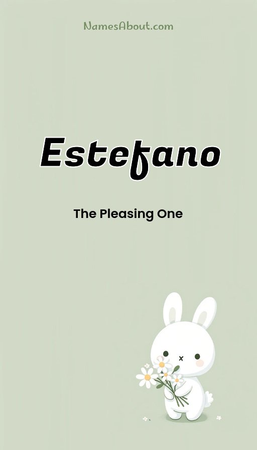 Meaning of Estefano