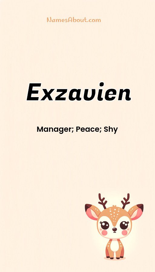 Meaning of Exzavien