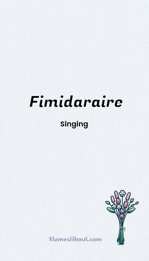 Meaning of Fimidaraire