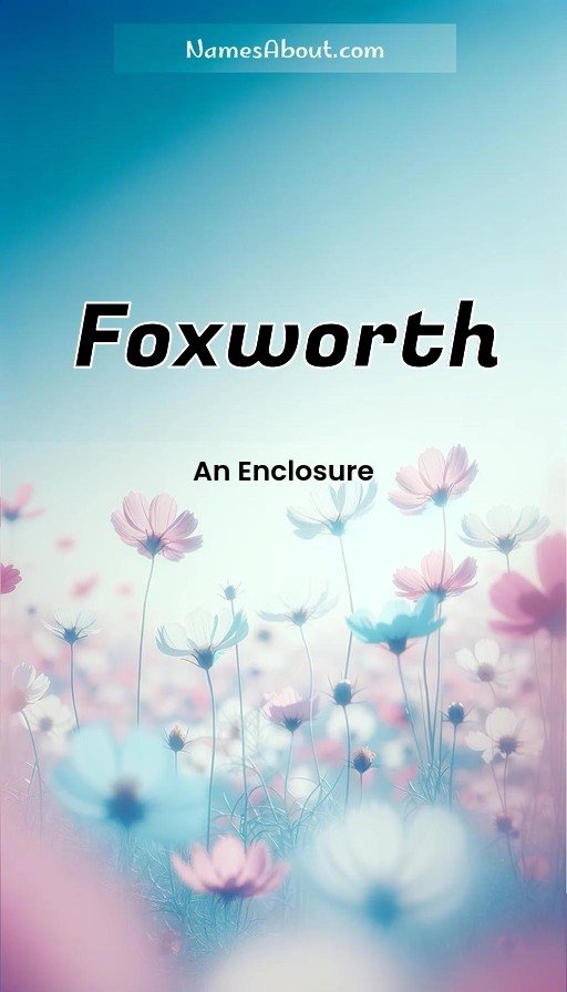 Meaning of Foxworth