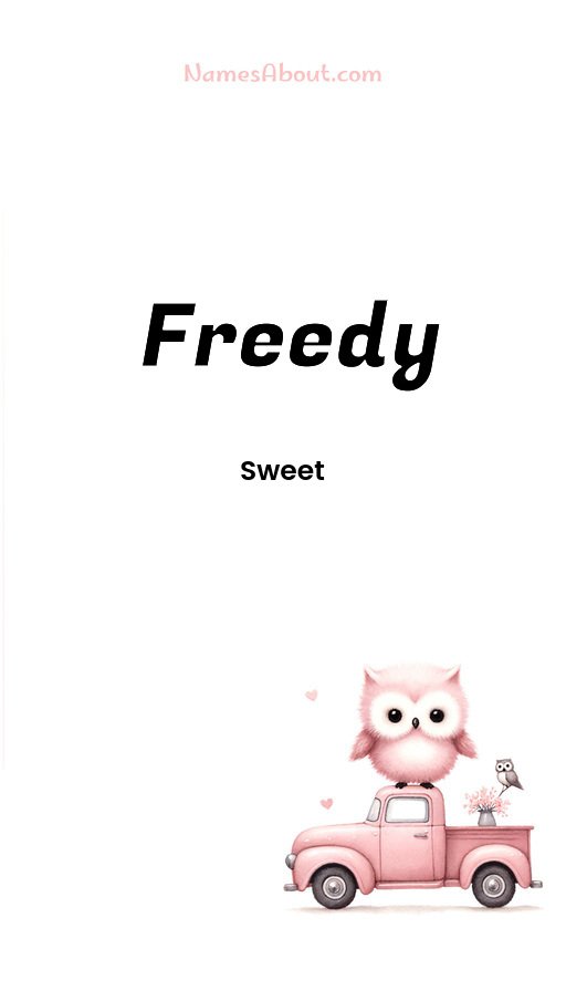 Meaning of Freedy