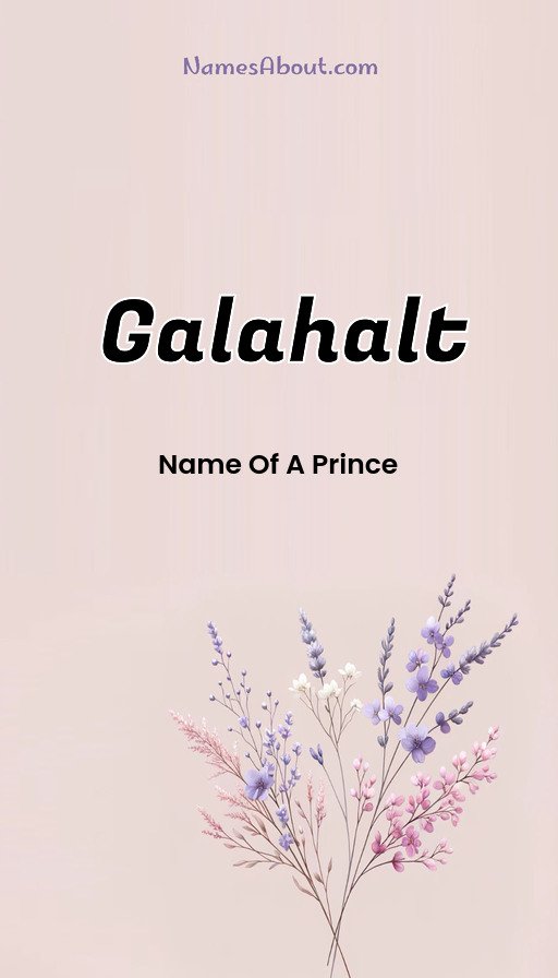 Meaning of Galahalt