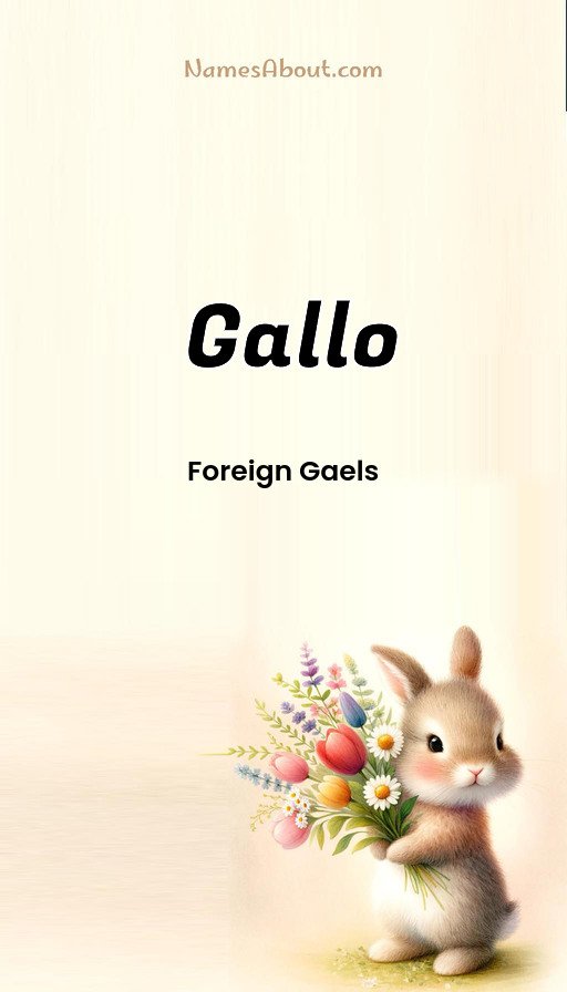 Meaning of Gallo