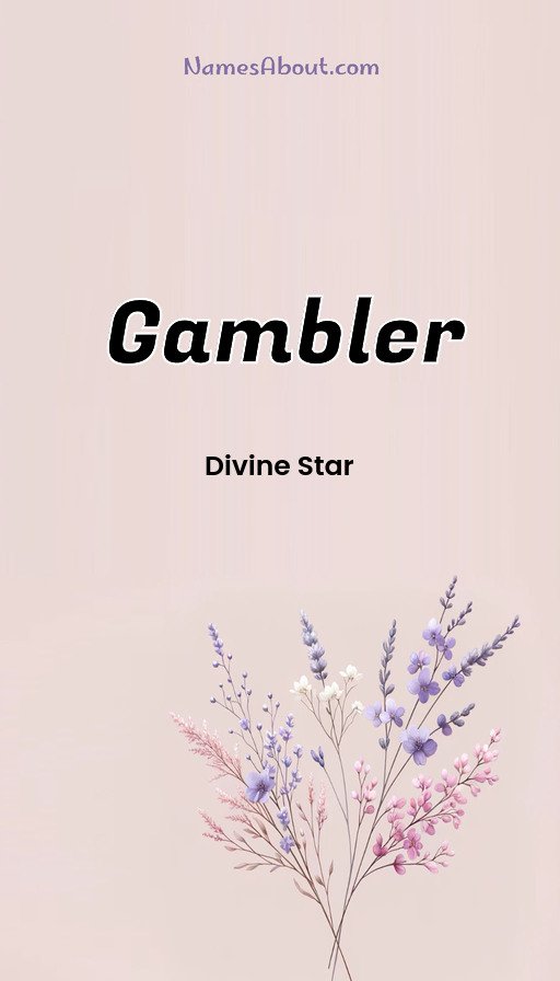 Meaning of Gambler