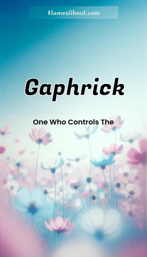 Meaning of Gaphrick
