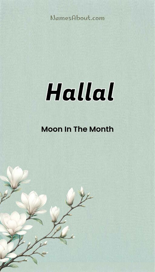 Meaning of Hallal