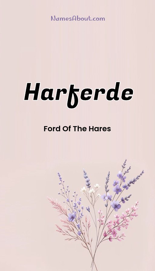 Meaning of Harferde