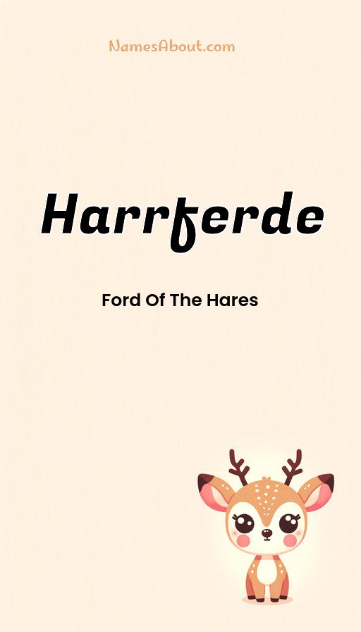 Meaning of Harrferde
