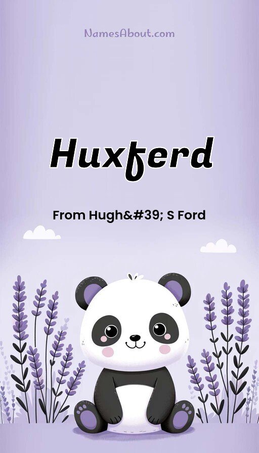 Meaning of Huxferd