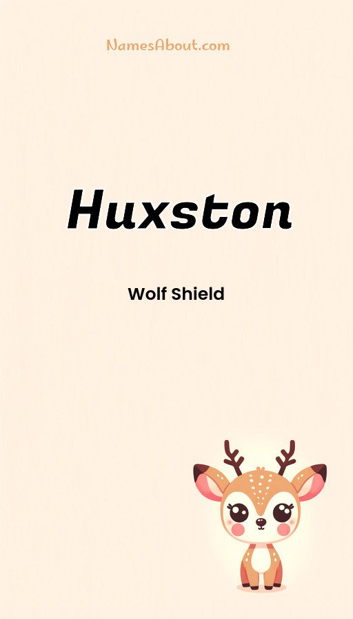 Meaning of Huxston