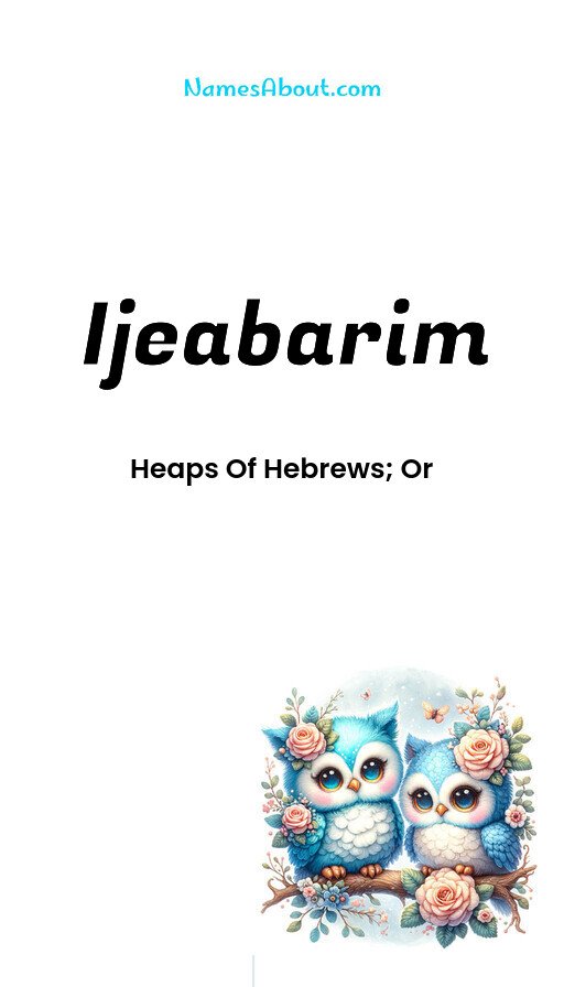 Meaning of Ijeabarim