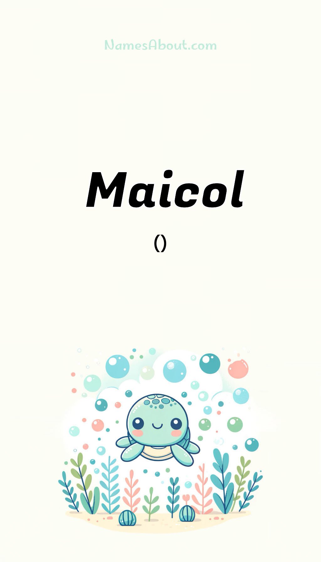 Maicol name and meaning