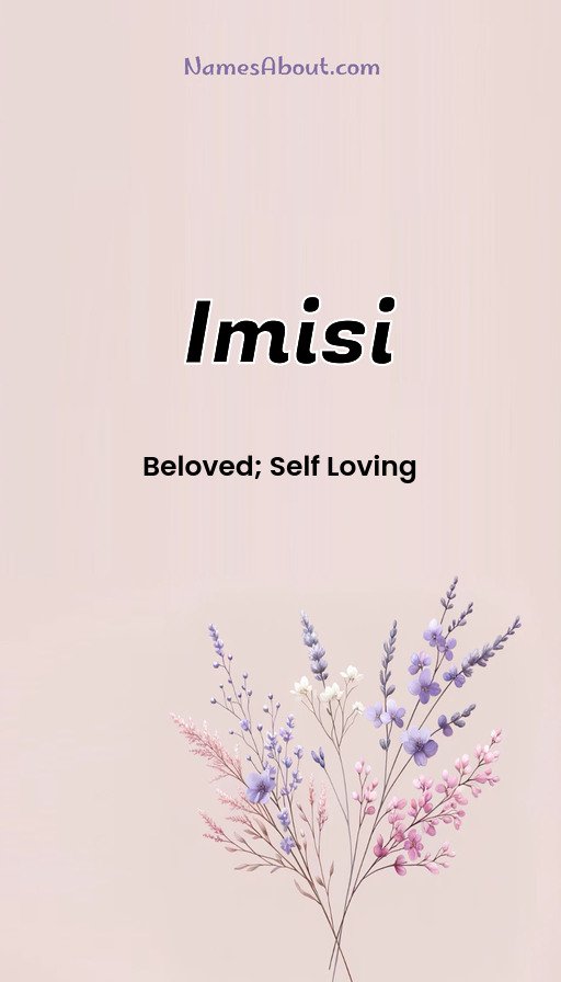 Meaning of Imisi