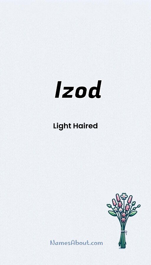 Meaning of Izod