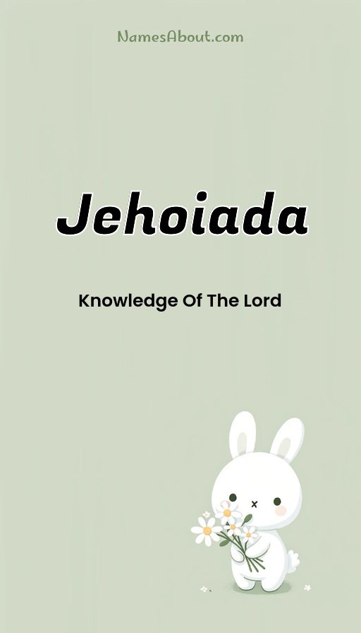 Meaning of Jehoiada