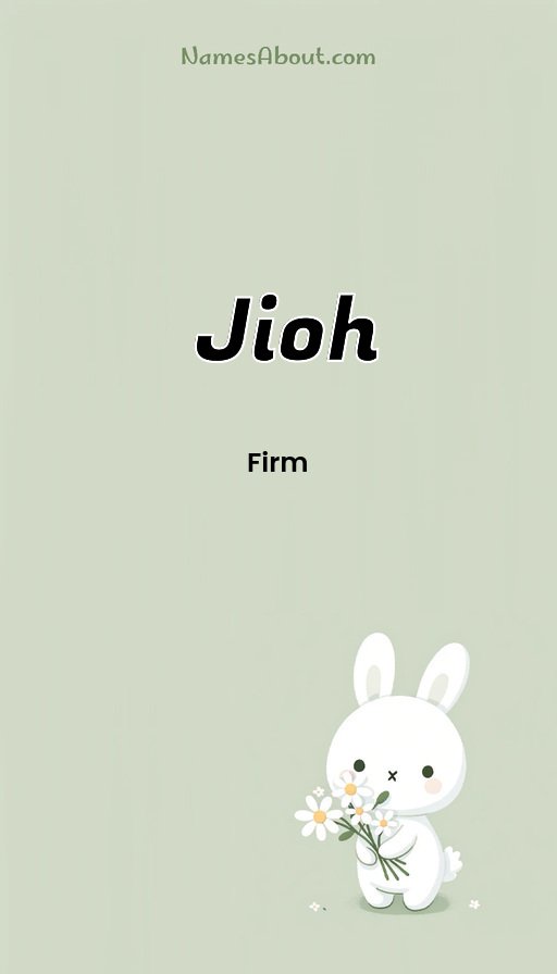 Meaning of Jioh