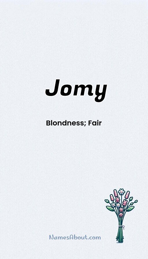 Meaning of Jomy