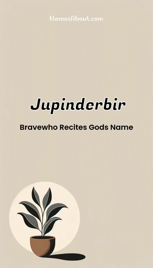 Meaning of Jupinderbir