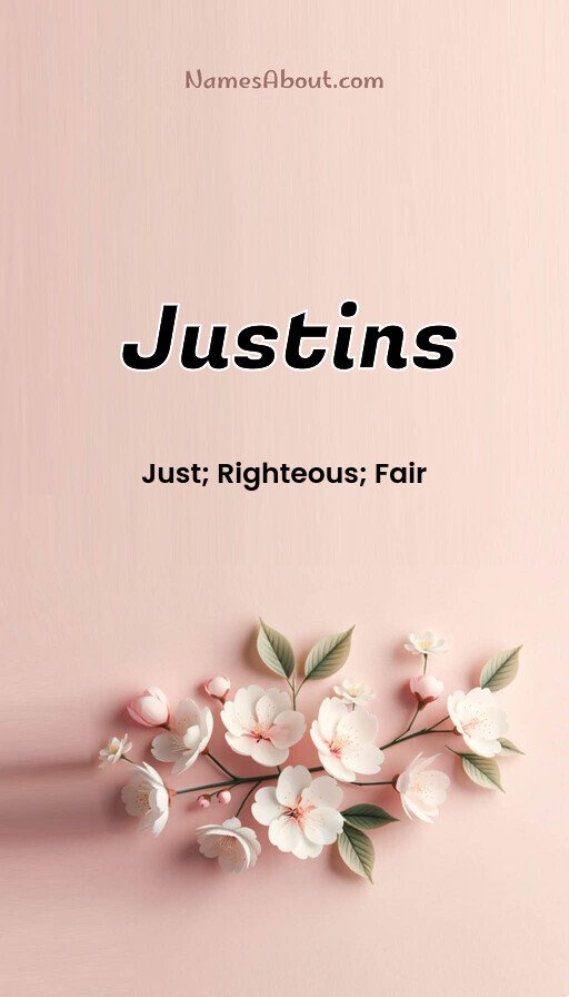 Meaning of Justins