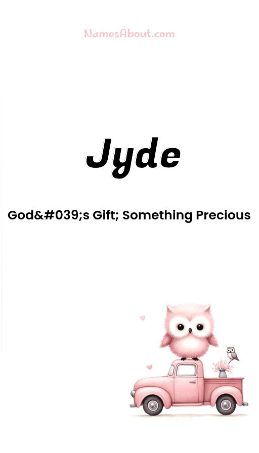 Meaning of Jyde