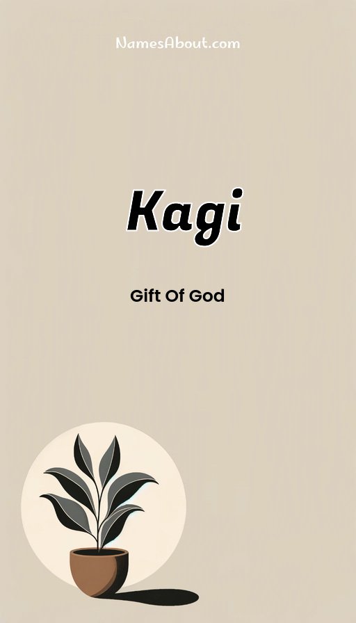 Meaning of Kagi