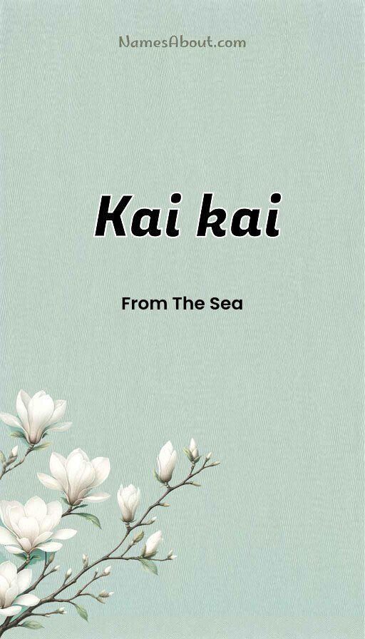 Meaning of Kai kai