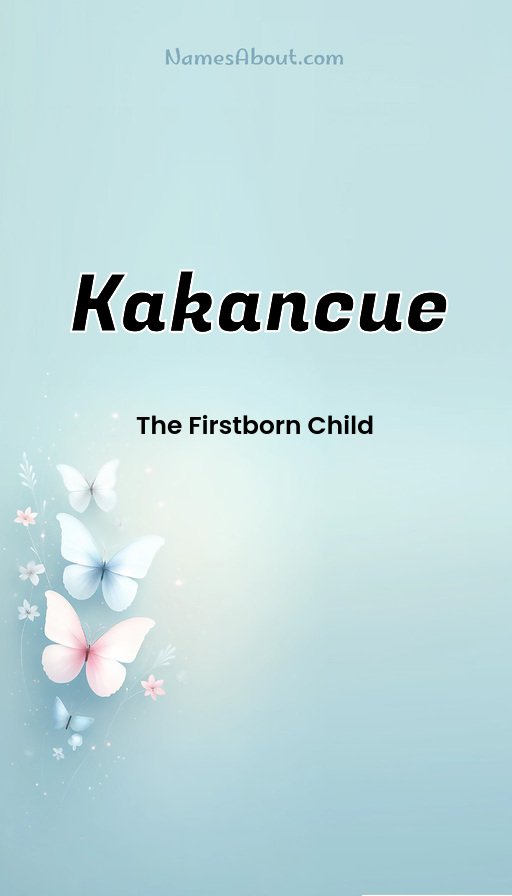 Meaning of Kakancue