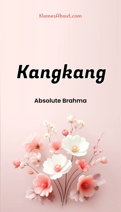 Meaning of Kangkang