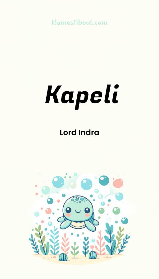 Meaning of Kapeli