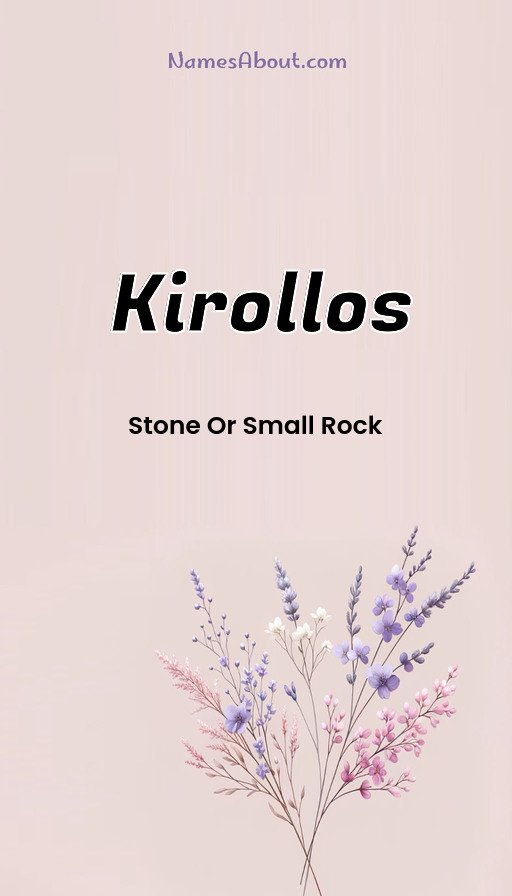 Meaning of Kirollos
