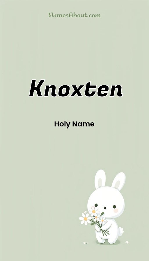 Meaning of Knoxten