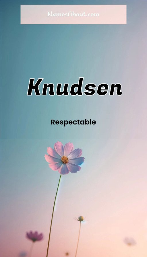 Meaning of Knudsen
