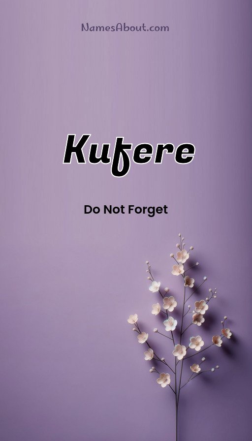 Meaning of Kufere