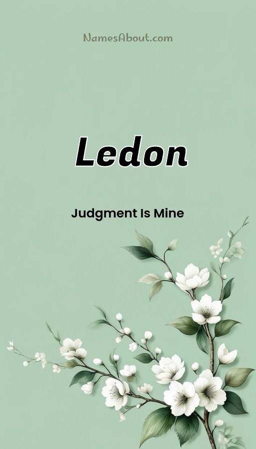 Meaning of Ledon