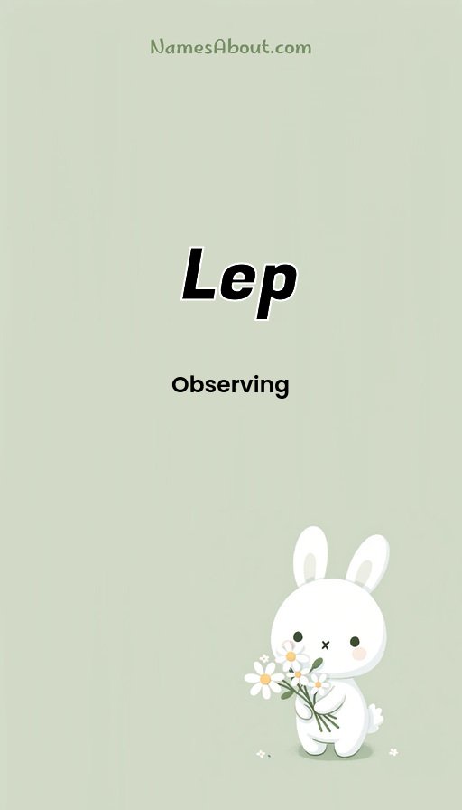 Meaning of Lep