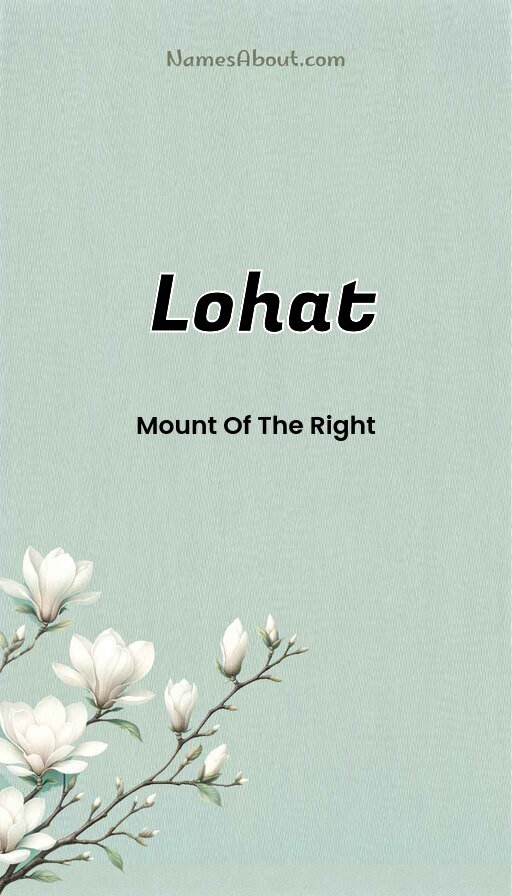 Meaning of Lohat