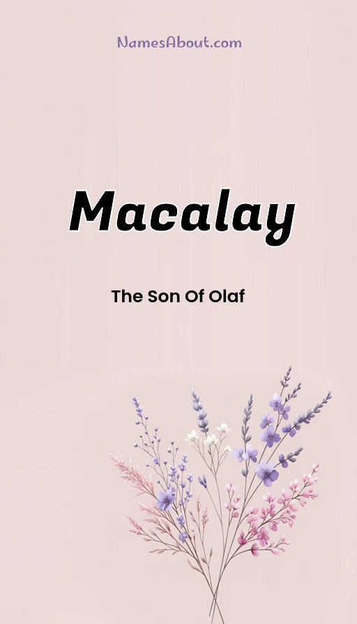 Meaning of Macalay