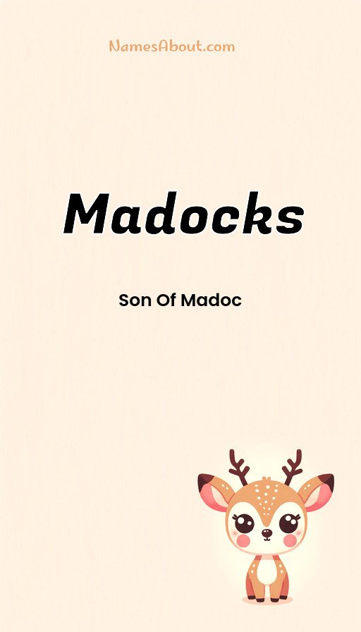 Meaning of Madocks