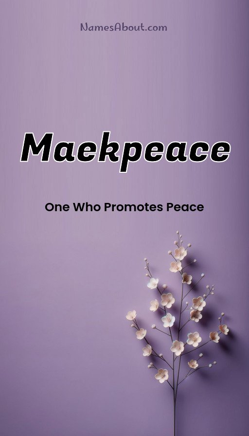Meaning of Maekpeace