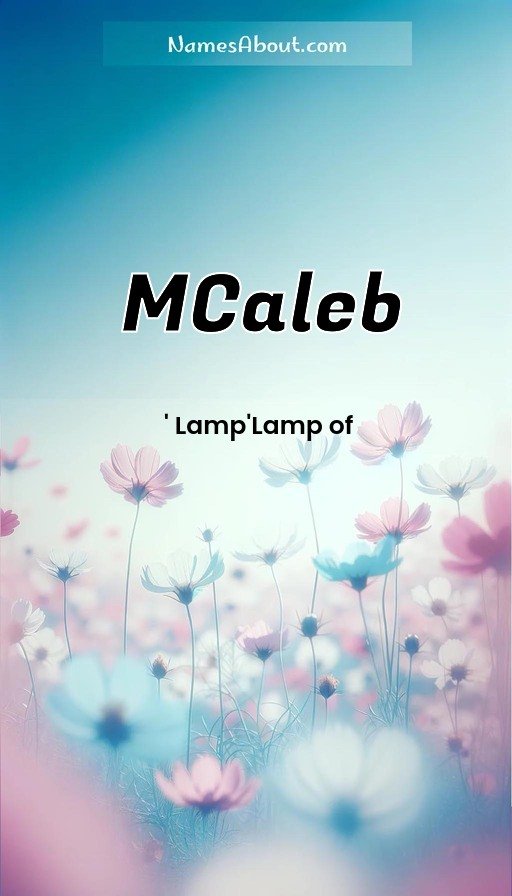 Meaning of MCaleb