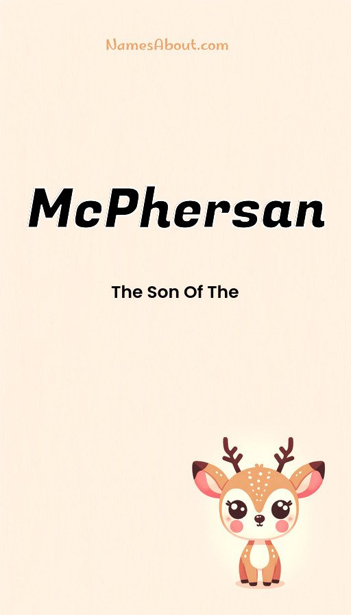 Meaning of Mcphersan