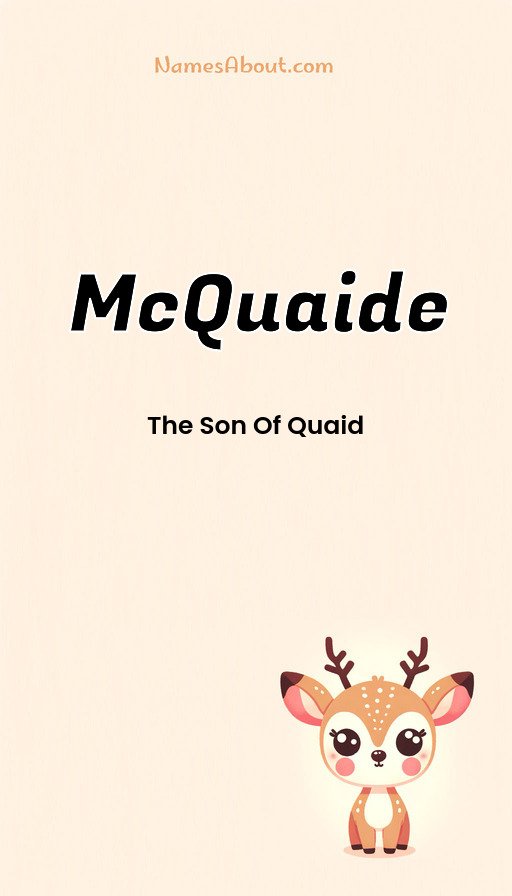 Meaning of Mcquaide