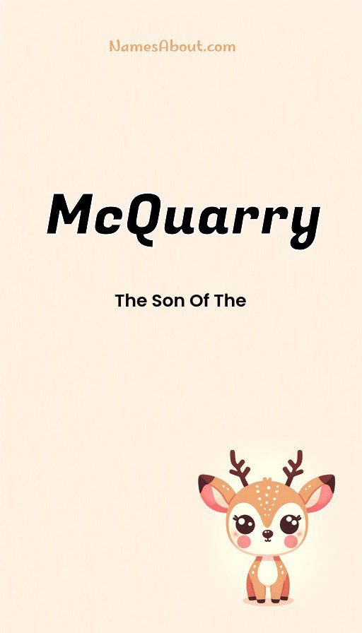 Meaning of Mcquarry