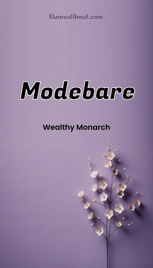 Meaning of Modebare